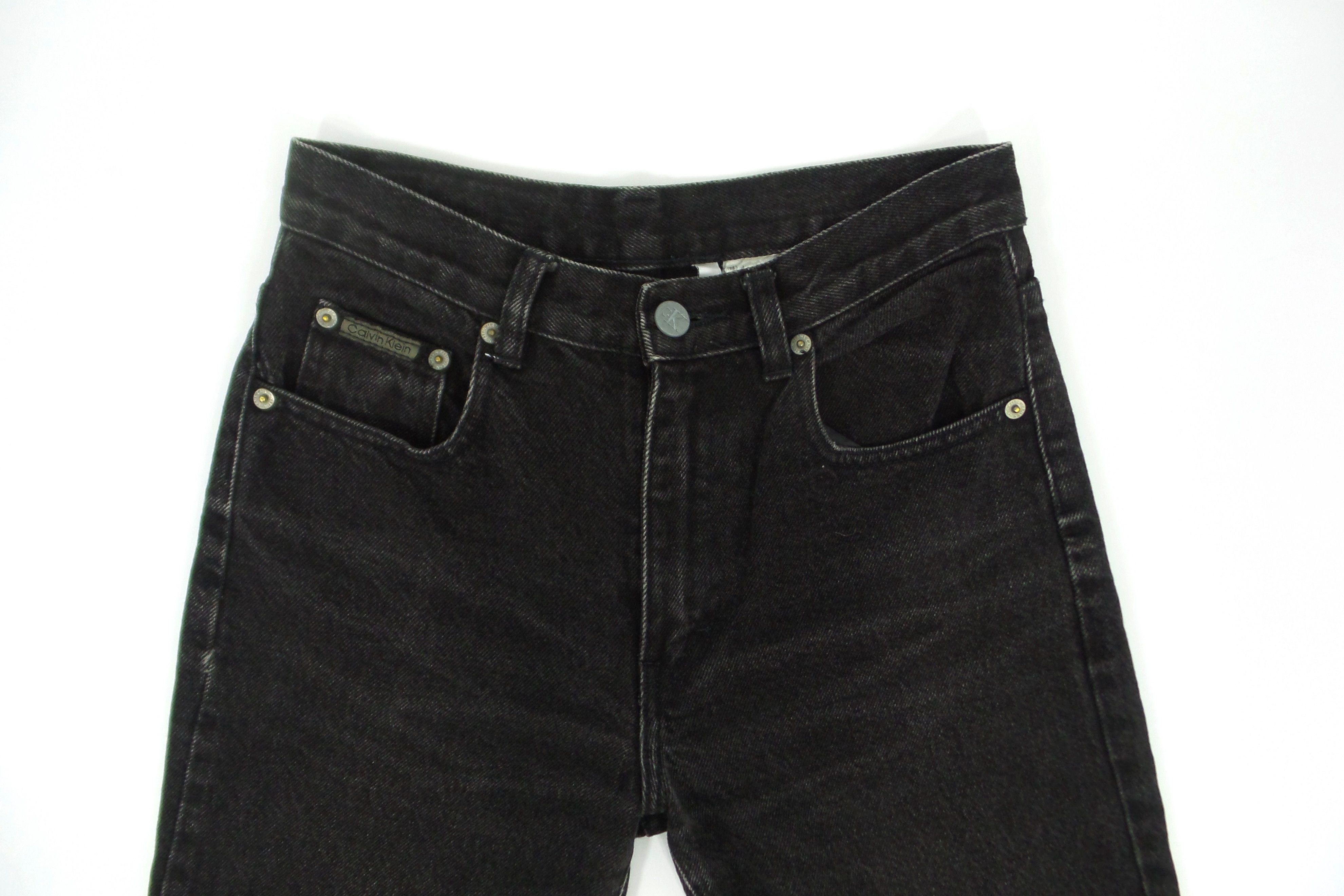 Calvin Klein × Designer Calvin Klein Black Jeans W26xL37 Size US 26 / EU 42 - 2 Thumbnail