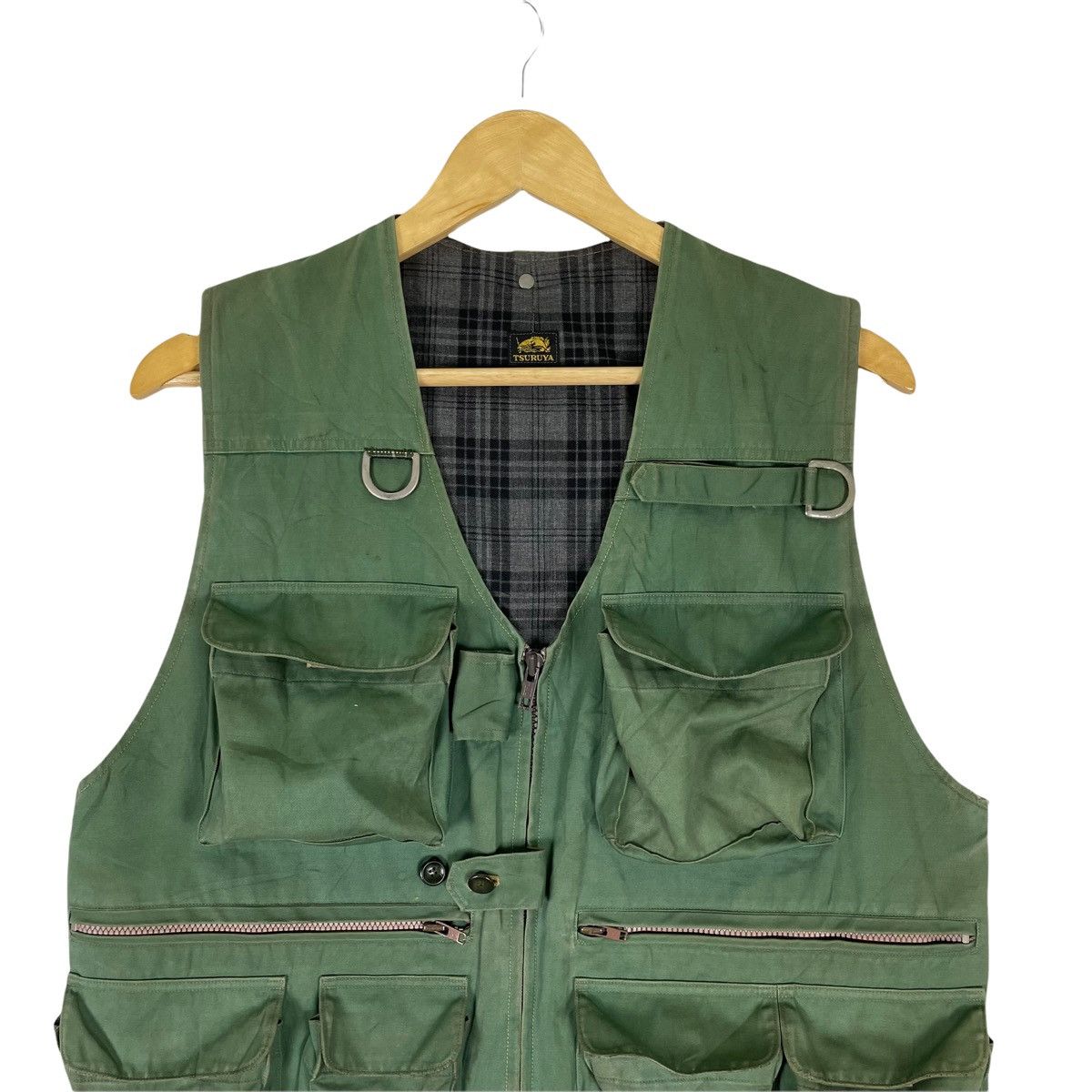 Japanese Brand ⚡️TSURUYA UTILITY MULTI POCKET TACTICAL VEST Size US M / EU 48-50 / 2 - 3 Thumbnail