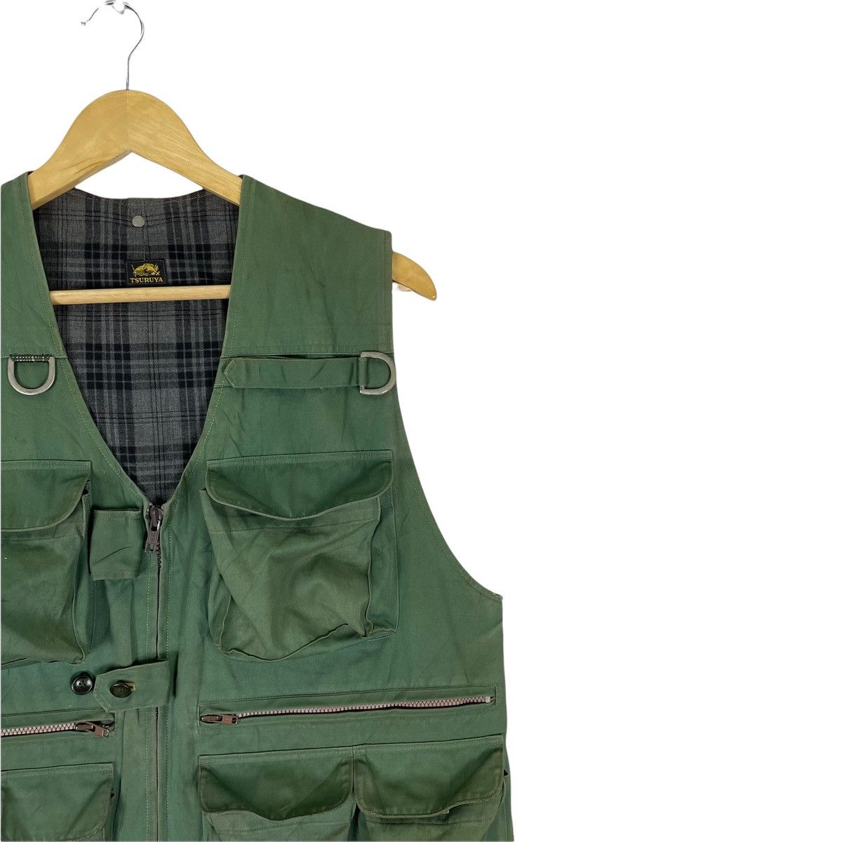 Japanese Brand ⚡️TSURUYA UTILITY MULTI POCKET TACTICAL VEST Size US M / EU 48-50 / 2 - 4 Thumbnail