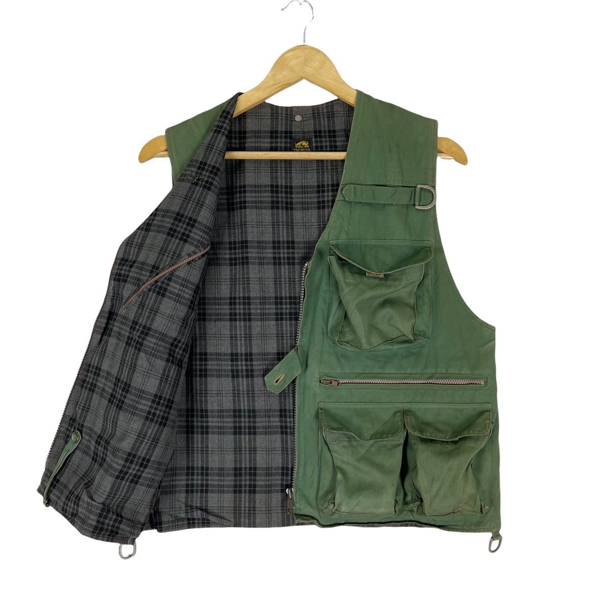 Japanese Brand ⚡️TSURUYA UTILITY MULTI POCKET TACTICAL VEST Size US M / EU 48-50 / 2 - 9 Thumbnail