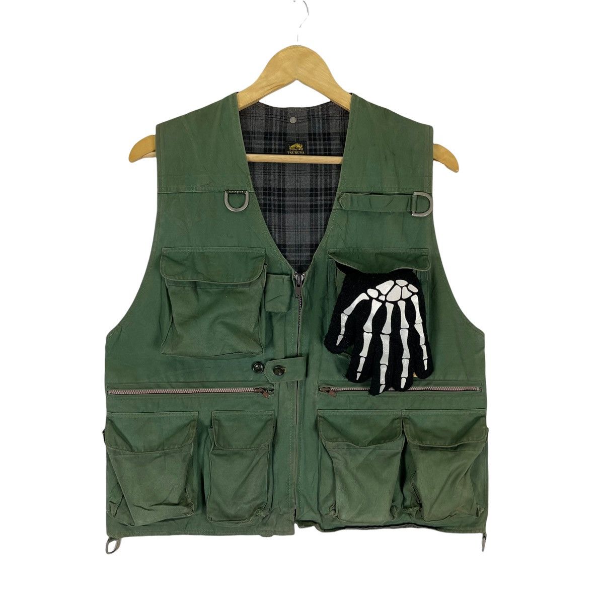 Japanese Brand ⚡️TSURUYA UTILITY MULTI POCKET TACTICAL VEST Size US M / EU 48-50 / 2 - 1 Thumbnail