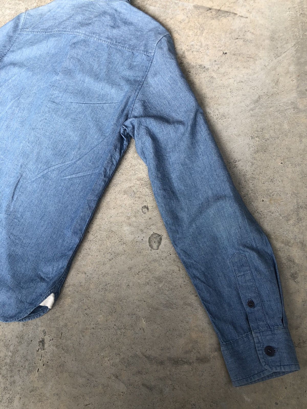 A.P.C. Vintage A.P.C Long Sleeve Shirt Size US S / EU 44-46 / 1 - 7 Thumbnail