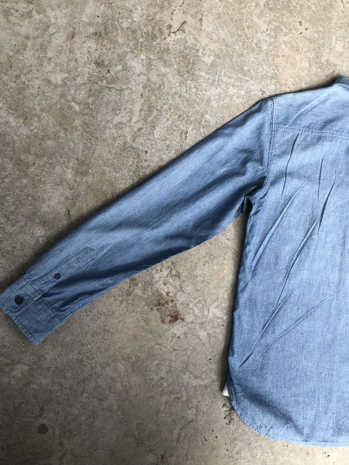 A.P.C. Vintage A.P.C Long Sleeve Shirt Size US S / EU 44-46 / 1 - 6 Thumbnail