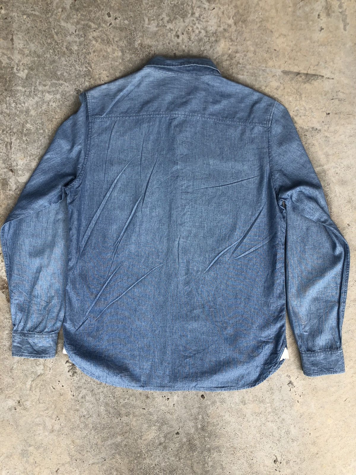 A.P.C. Vintage A.P.C Long Sleeve Shirt Size US S / EU 44-46 / 1 - 2 Thumbnail