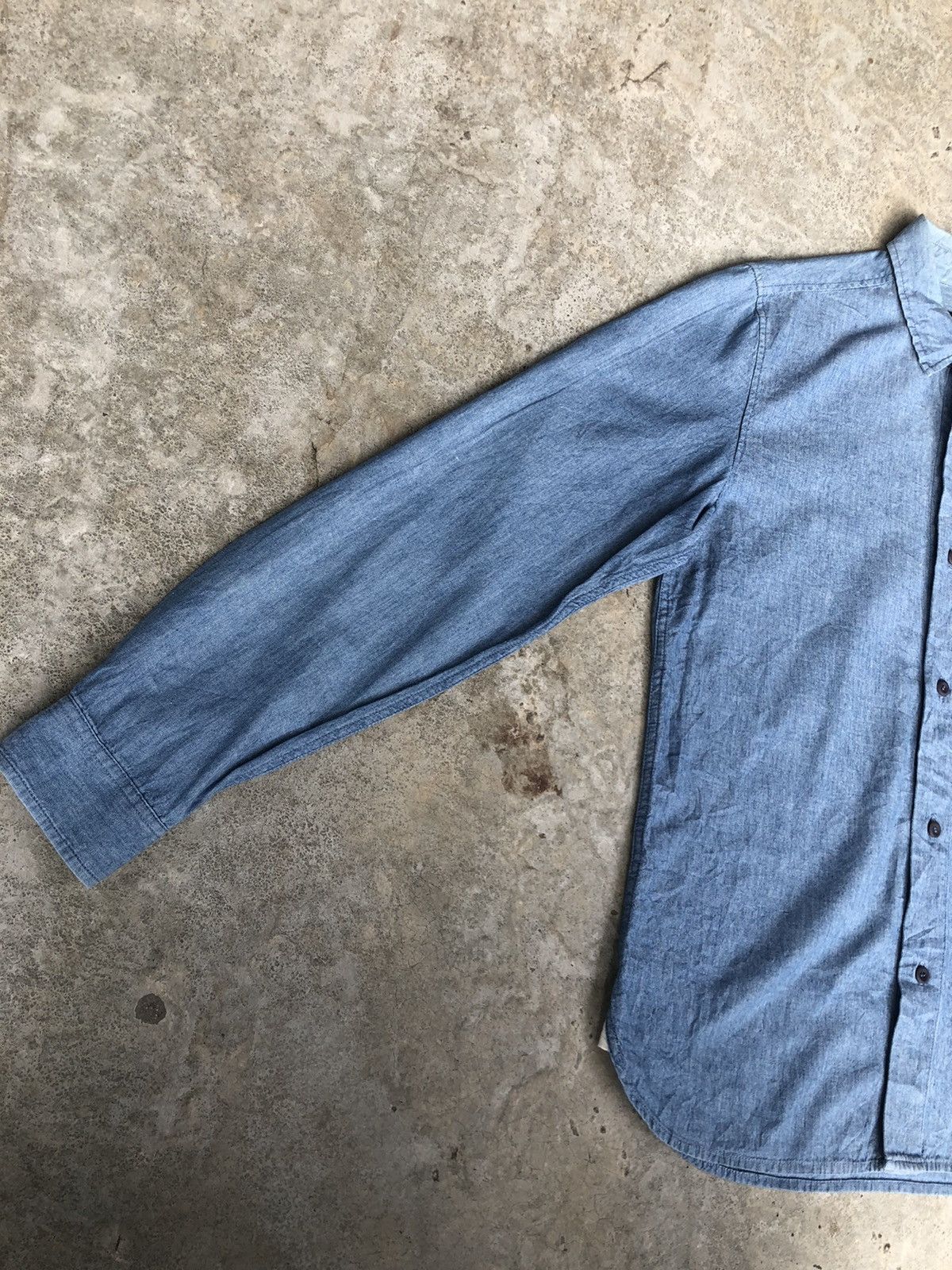 A.P.C. Vintage A.P.C Long Sleeve Shirt Size US S / EU 44-46 / 1 - 3 Thumbnail