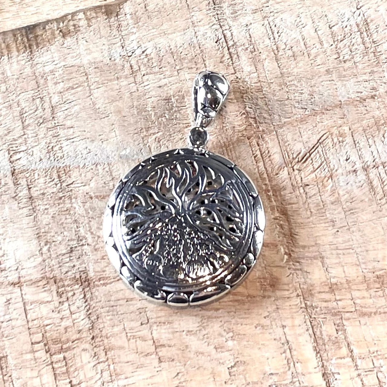 John Hardy John Hardy Silver Black Sapphire Kali Lava Enhancer Pendant Size ONE SIZE - 5 Thumbnail