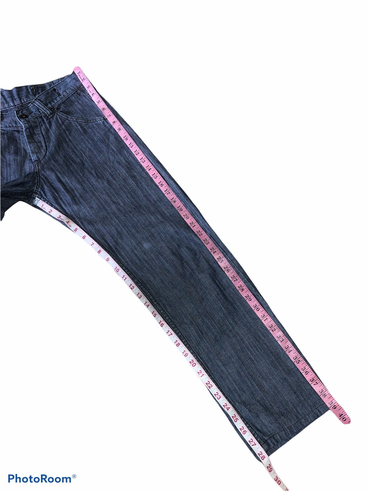 Johnbull JOHNBULL HERRINGBONE TWILL WITH SUSPENDERS DENIM Size US 30 / EU 46 - 9 Thumbnail