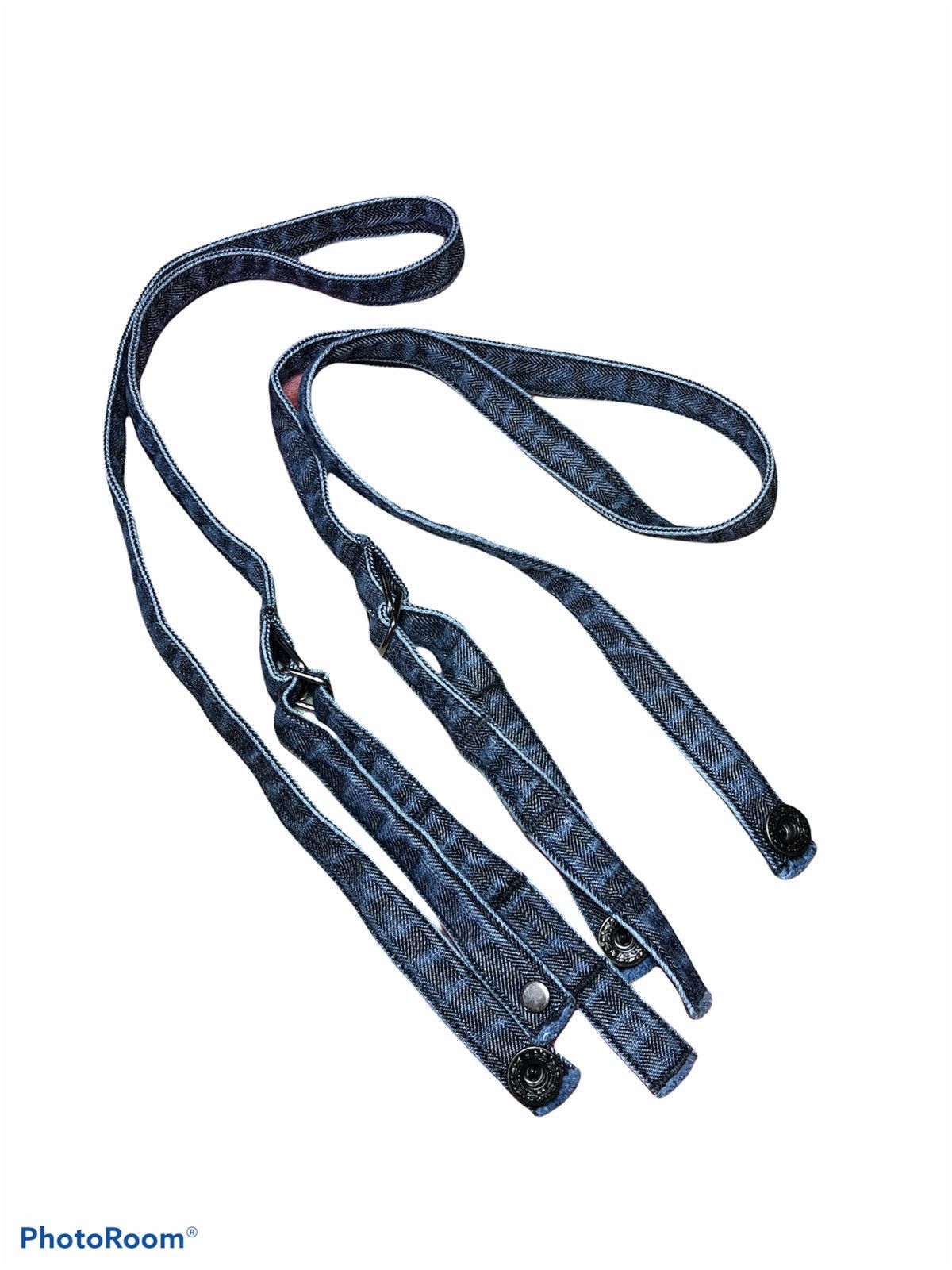 Johnbull JOHNBULL HERRINGBONE TWILL WITH SUSPENDERS DENIM Size US 30 / EU 46 - 5 Thumbnail