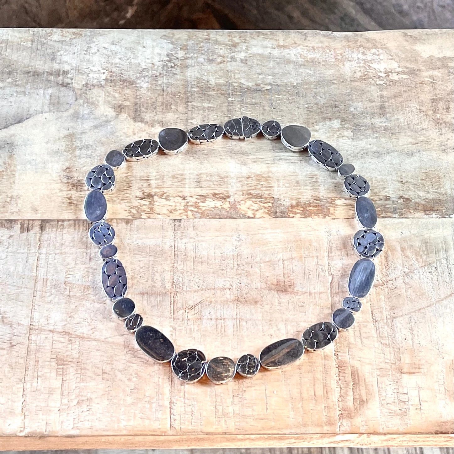 John Hardy John Hardy Vintage Silver Kali Pebble Short Necklace Size ONE SIZE - 2 Thumbnail