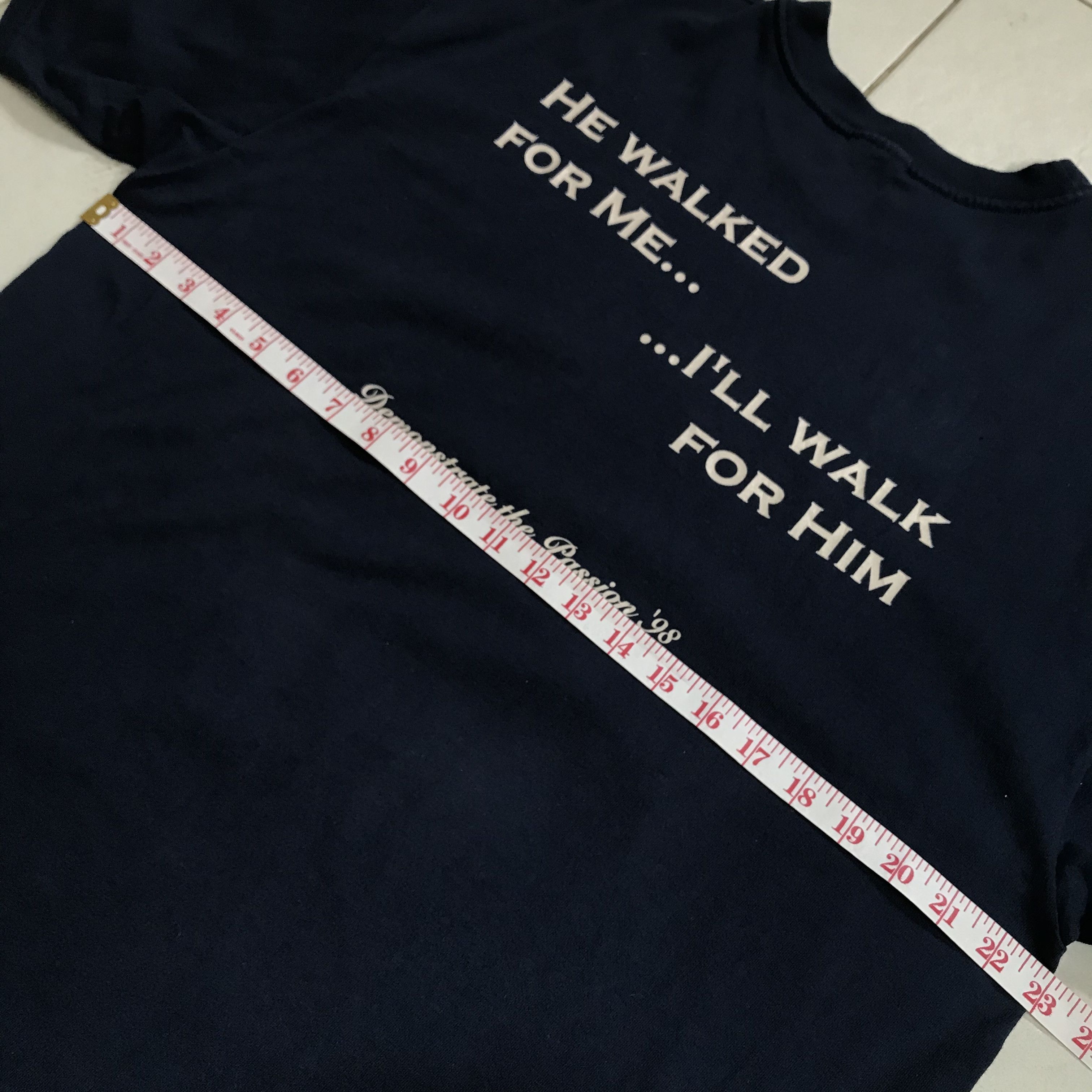 Vintage Vintage 90s God Jesus Bible Holy Tee XL Size US XL / EU 56 / 4 - 7 Thumbnail