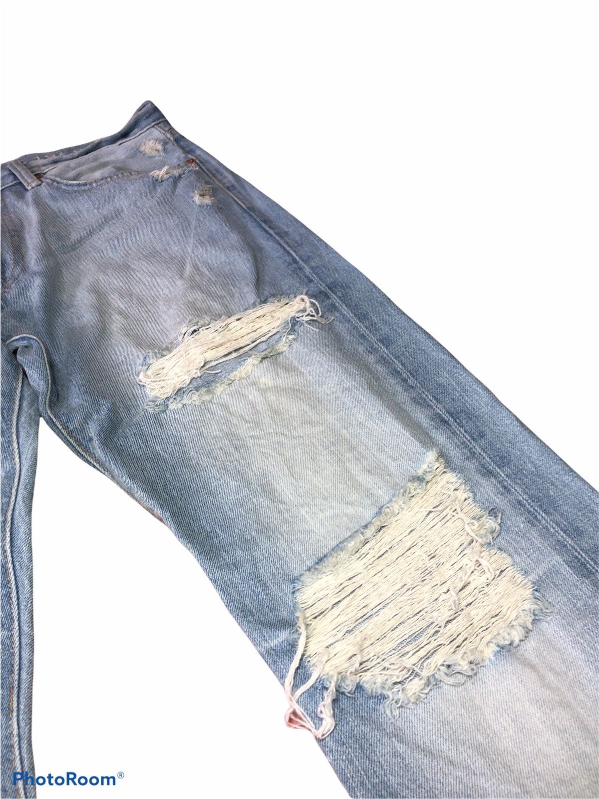 Gap 🔥GAP🔥Distressed Denim Slim Size US 33 - 3 Thumbnail