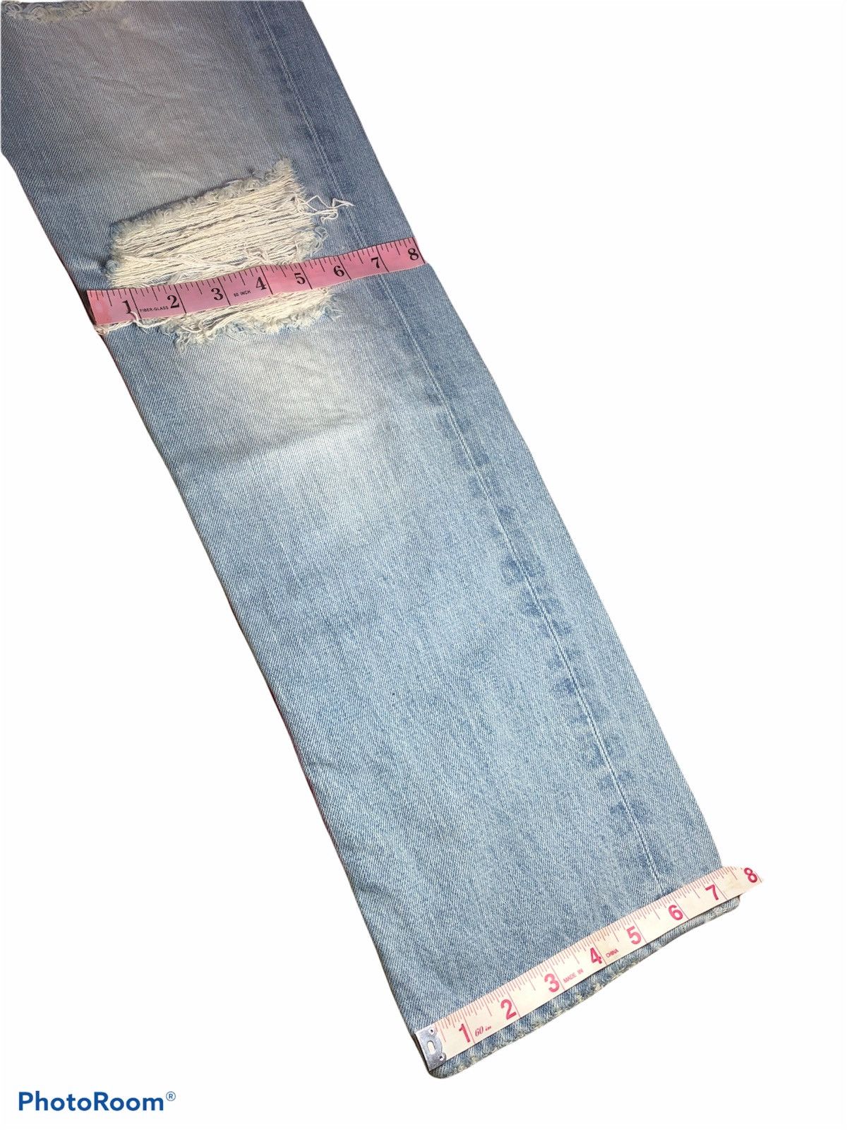 Gap 🔥GAP🔥Distressed Denim Slim Size US 33 - 10 Thumbnail
