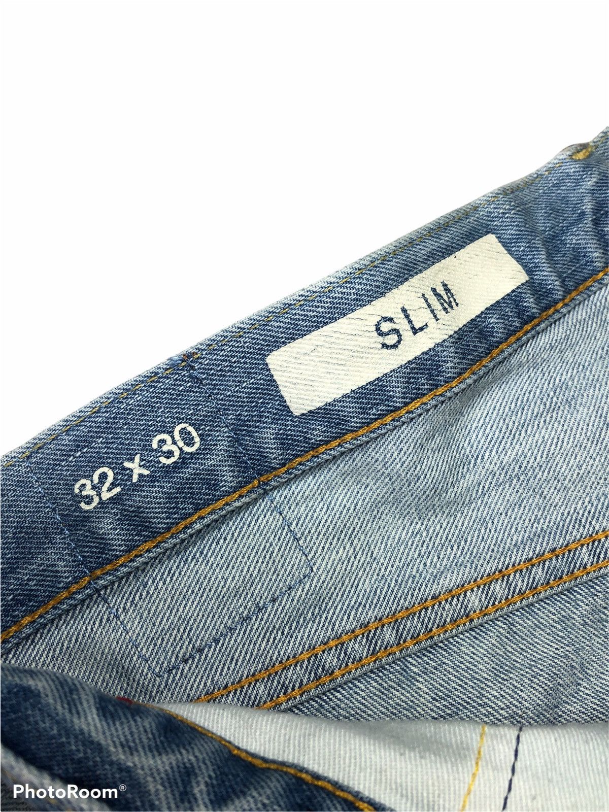 Gap 🔥GAP🔥Distressed Denim Slim Size US 33 - 6 Thumbnail
