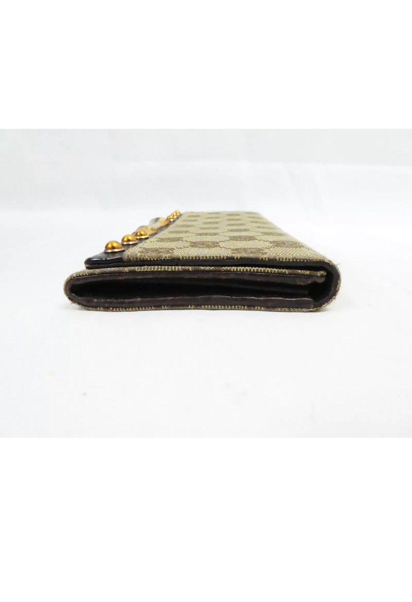 Gucci GUCCI GG Monogram Bamboo Wallet Vintage Size ONE SIZE - 6 Thumbnail