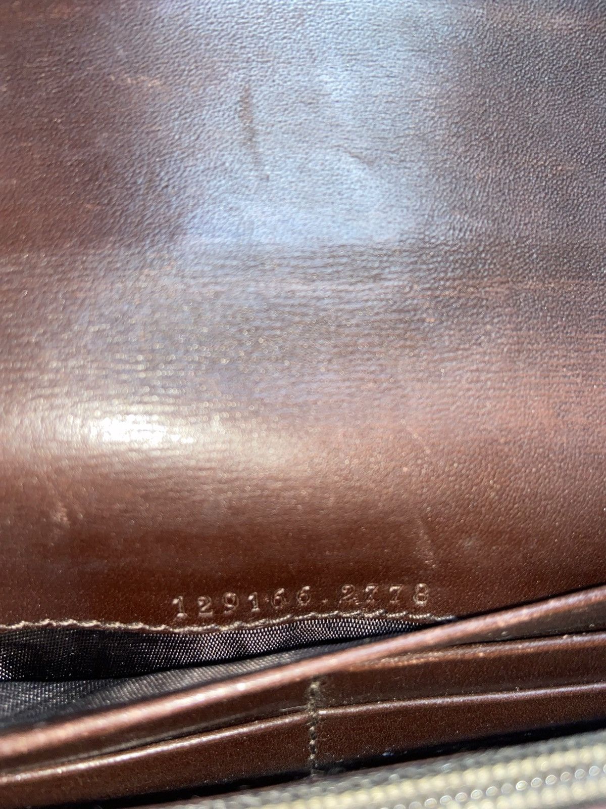 Gucci GUCCI GG Monogram Bamboo Wallet Vintage Size ONE SIZE - 12 Thumbnail