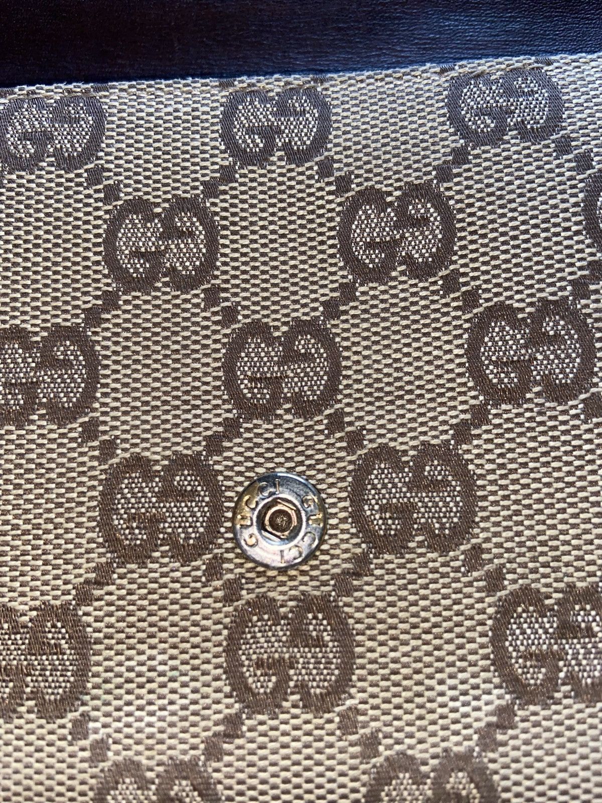 Gucci GUCCI GG Monogram Bamboo Wallet Vintage Size ONE SIZE - 13 Thumbnail