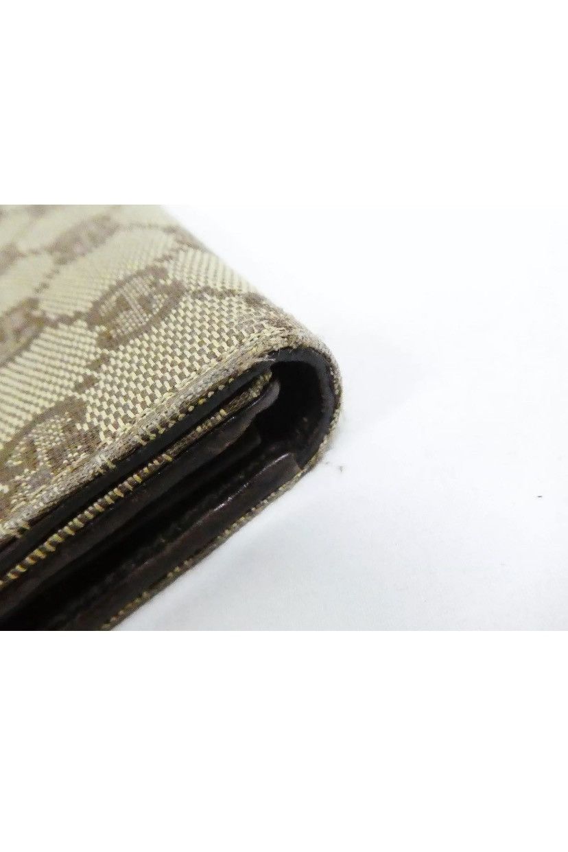 Gucci GUCCI GG Monogram Bamboo Wallet Vintage Size ONE SIZE - 5 Thumbnail
