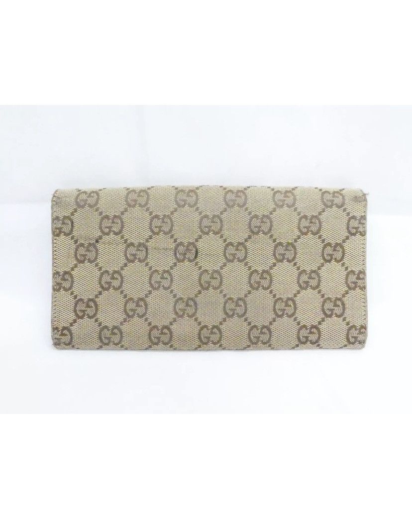 Gucci GUCCI GG Monogram Bamboo Wallet Vintage Size ONE SIZE - 2 Thumbnail
