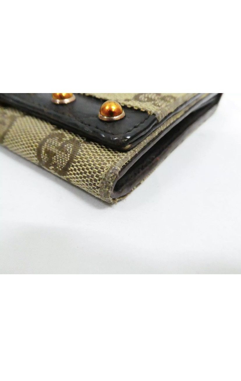 Gucci GUCCI GG Monogram Bamboo Wallet Vintage Size ONE SIZE - 4 Thumbnail