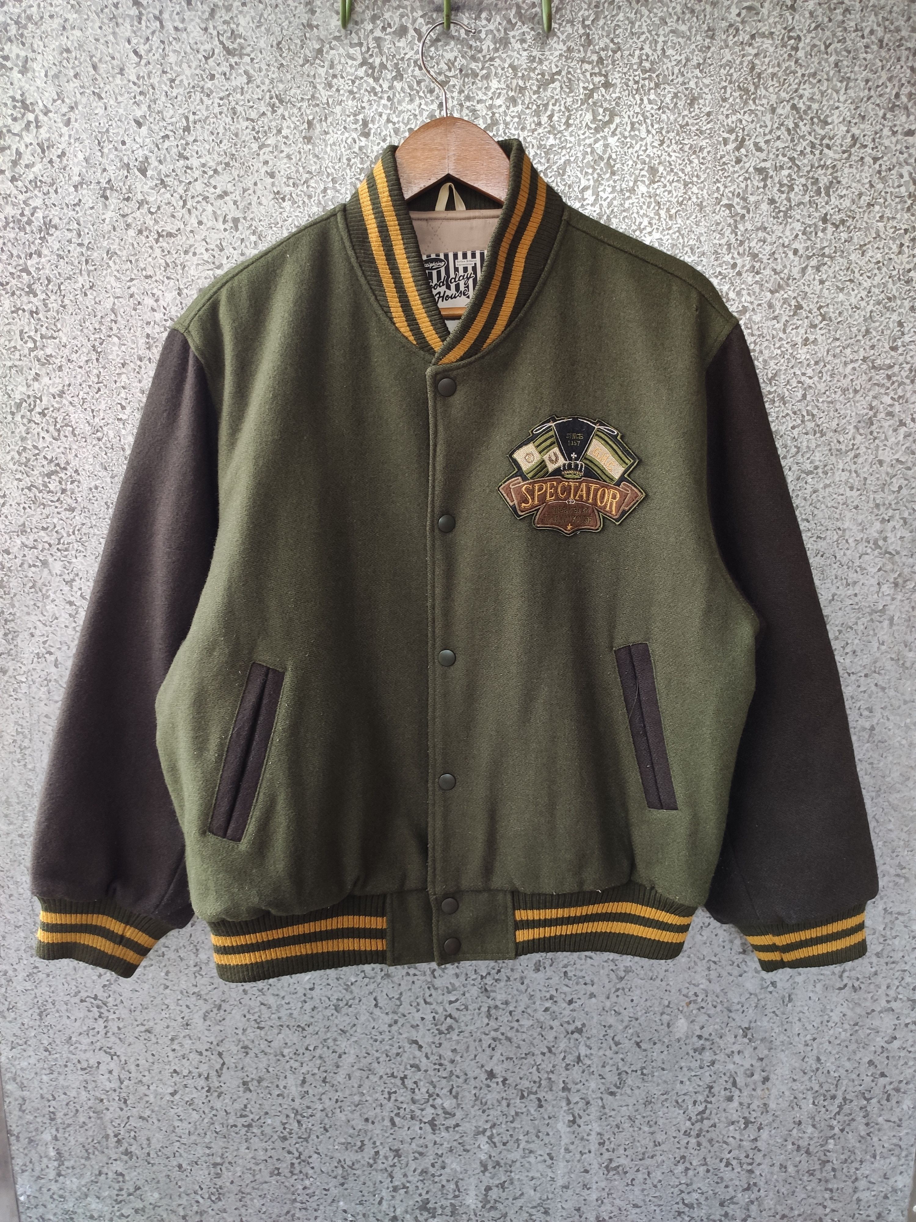 Vintage Vintage 80s Varsity Jacket wool Size US M / EU 48-50 / 2 - 1 Thumbnail