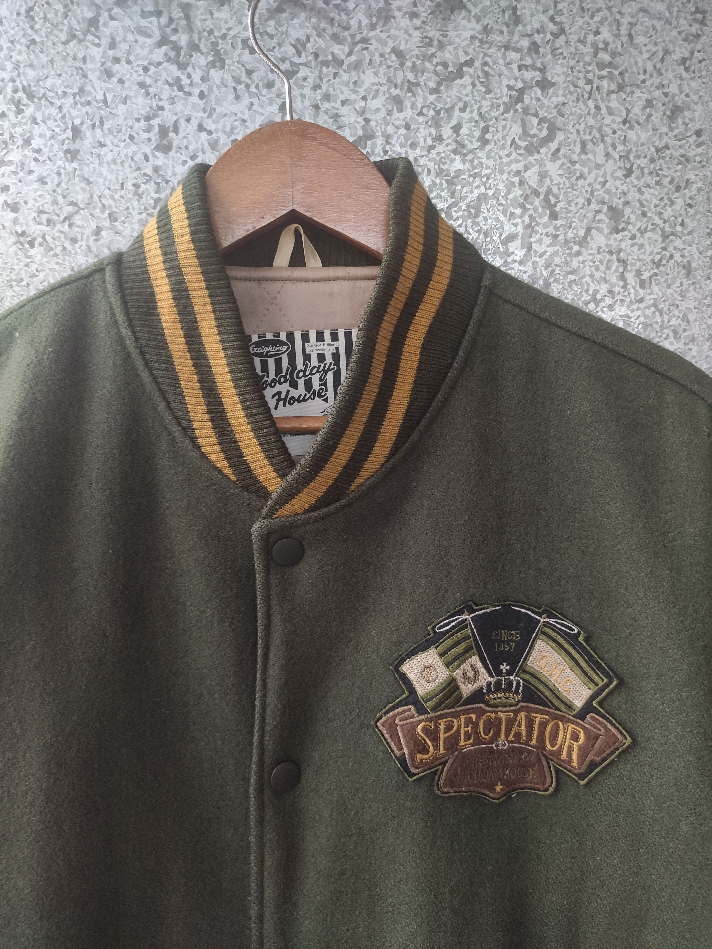 Vintage Vintage 80s Varsity Jacket wool Size US M / EU 48-50 / 2 - 3 Thumbnail