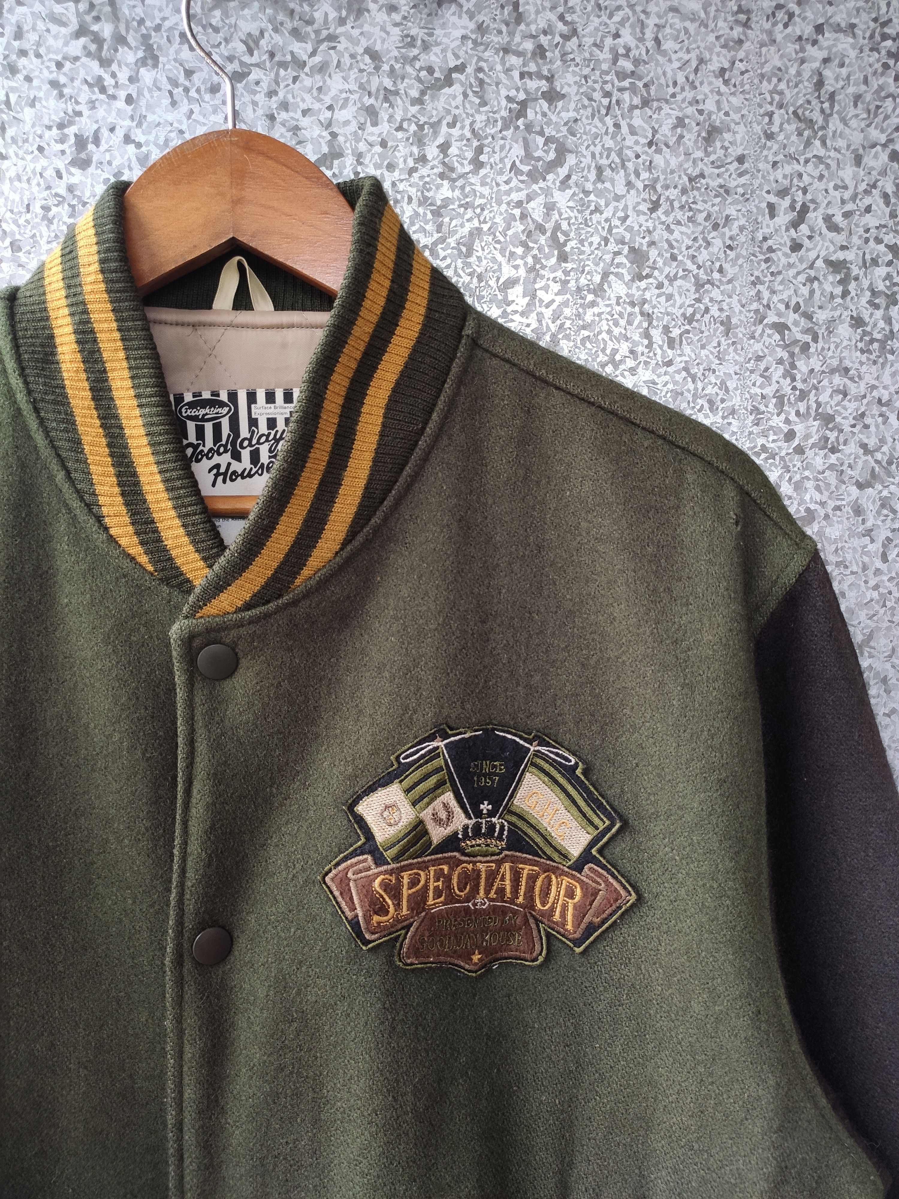 Vintage Vintage 80s Varsity Jacket wool Size US M / EU 48-50 / 2 - 2 Thumbnail