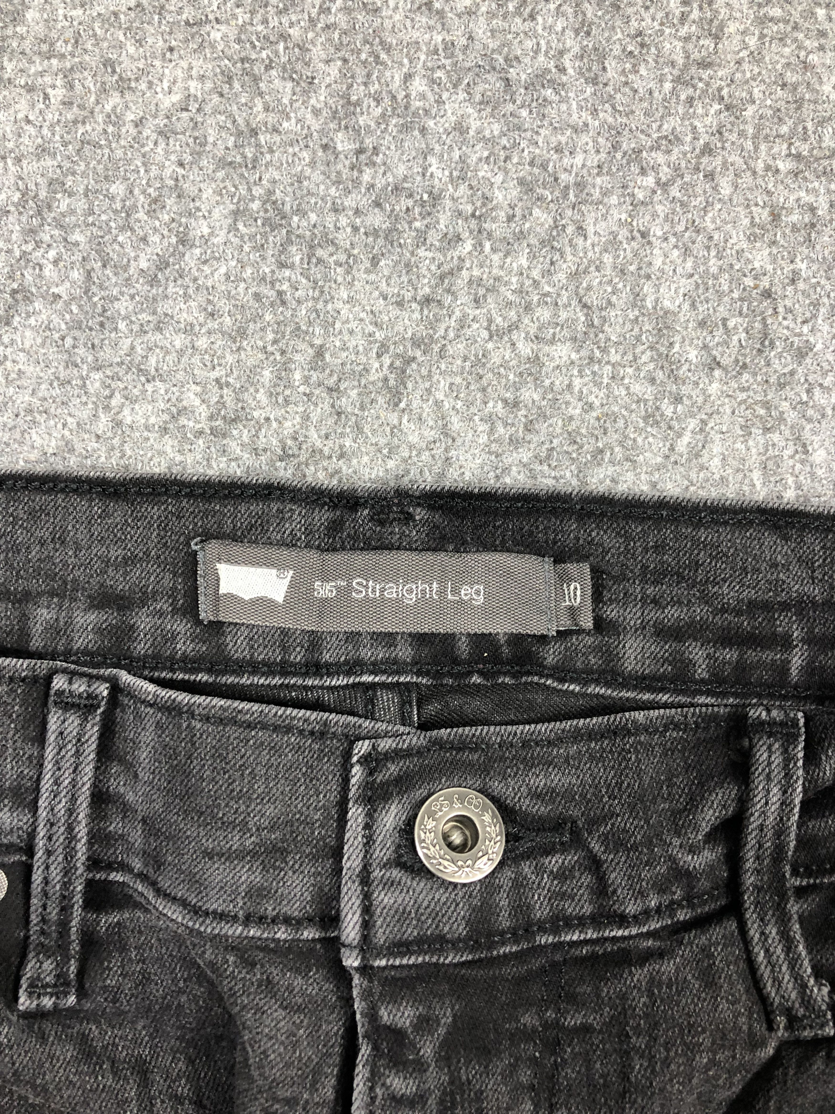 Levi's Vintage 505 Levis Black Jeans DPP0027 Size US 27 - 6 Thumbnail