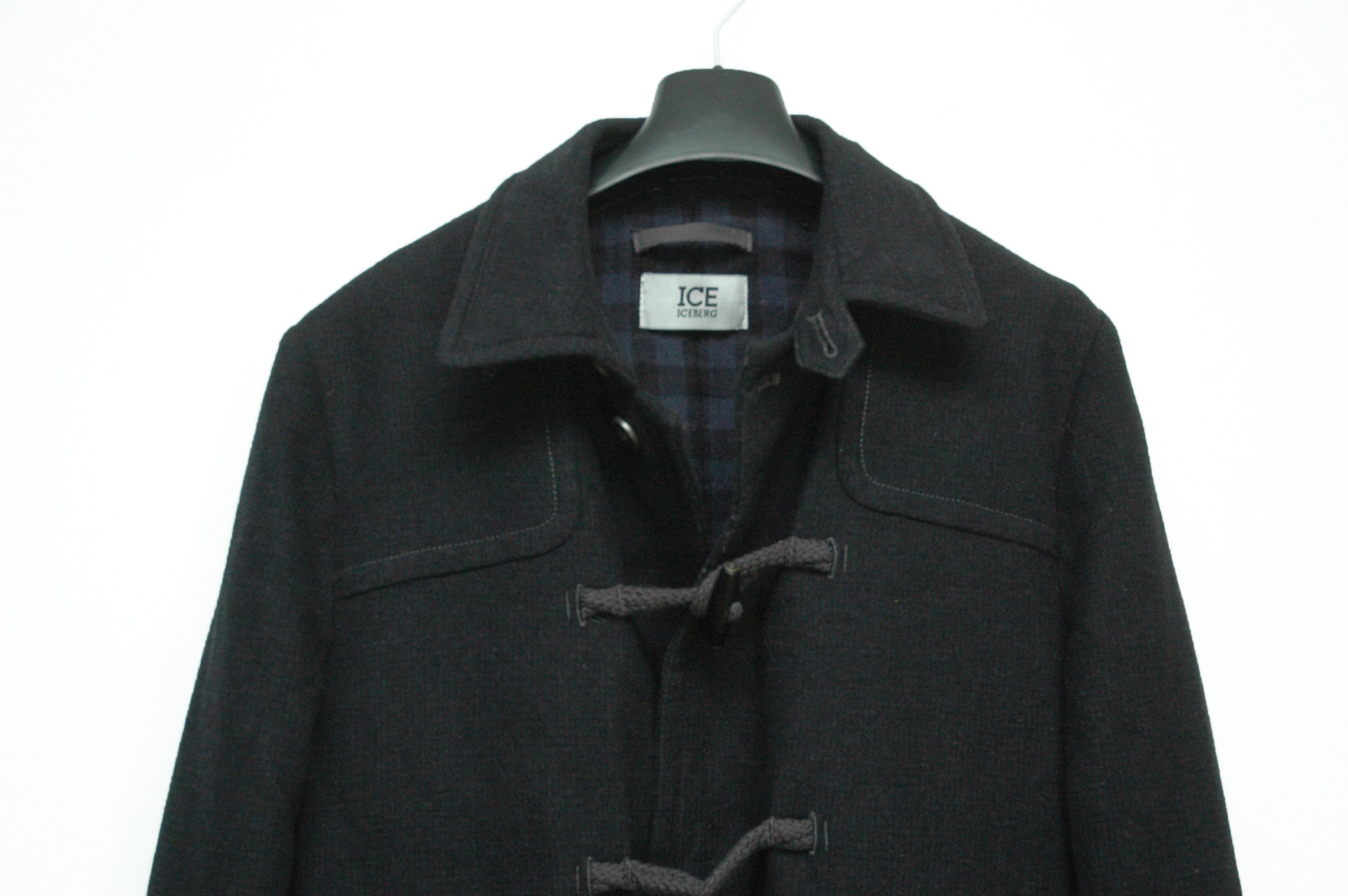 Iceberg Vintage IceBerg Wool Coat Jacket Size US M / EU 48-50 / 2 - 2 Thumbnail