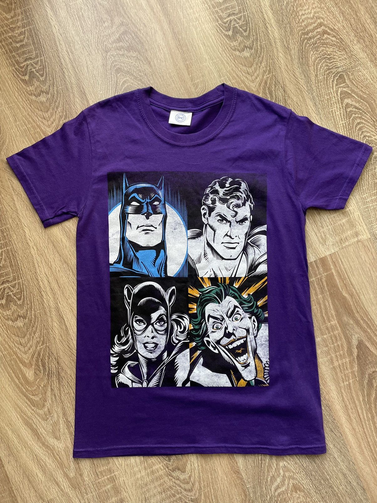 DC Comics DC Comics Batman Tee Purple Size US S / EU 44-46 / 1 - 1 Thumbnail