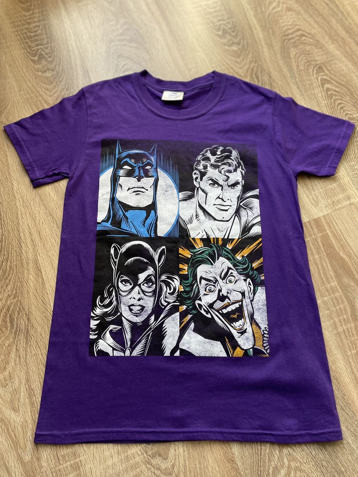 DC Comics DC Comics Batman Tee Purple Size US S / EU 44-46 / 1 - 3 Thumbnail