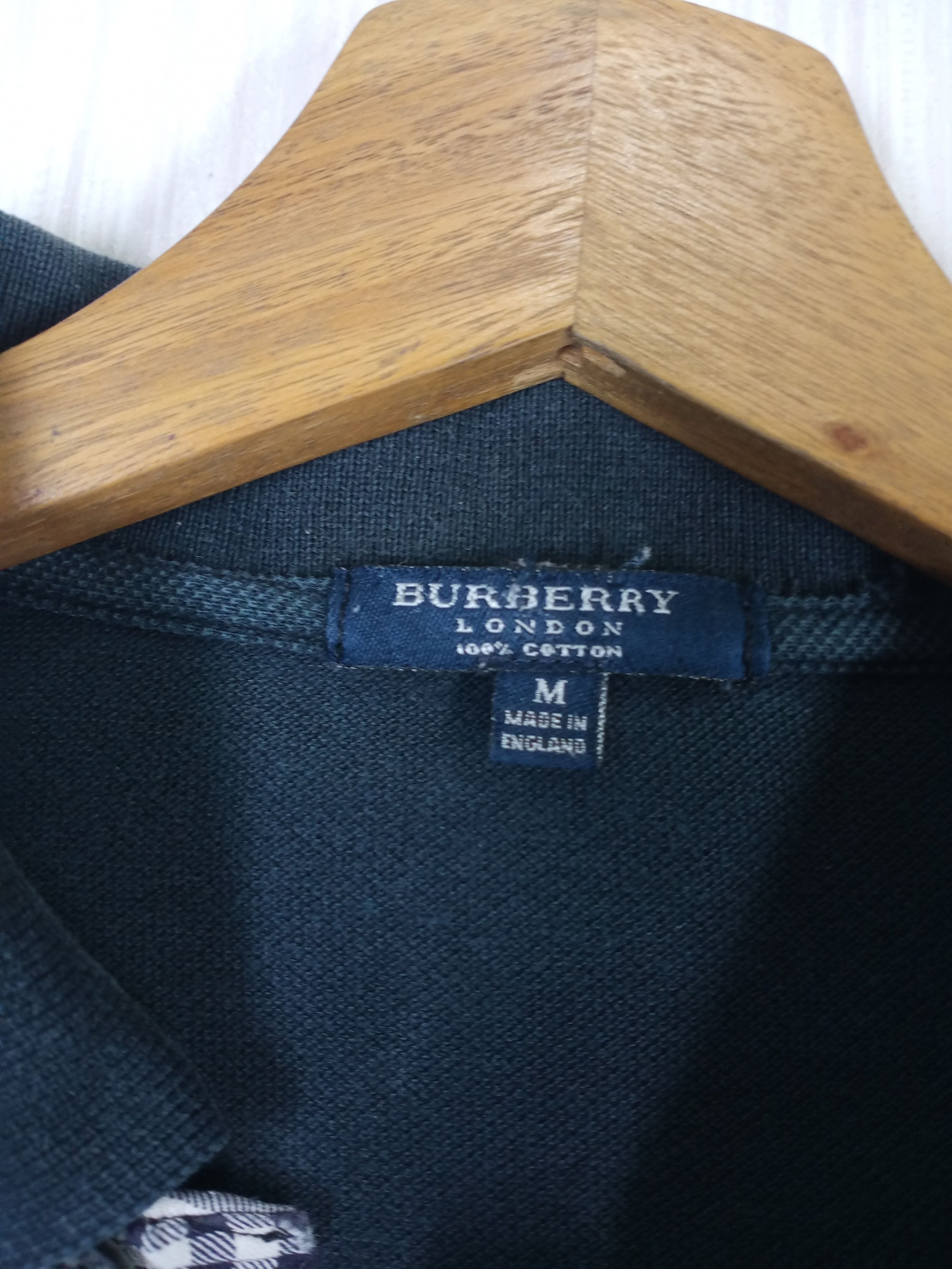 Burberry Burberry London Nova Check Polo Shirt Size US M / EU 48-50 / 2 - 5 Thumbnail