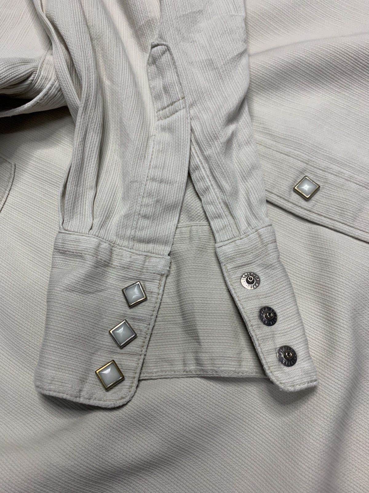 Lee Lee Jeans Retro 70s Denim western shirt snap button Size US L / EU 52-54 / 3 - 8 Thumbnail