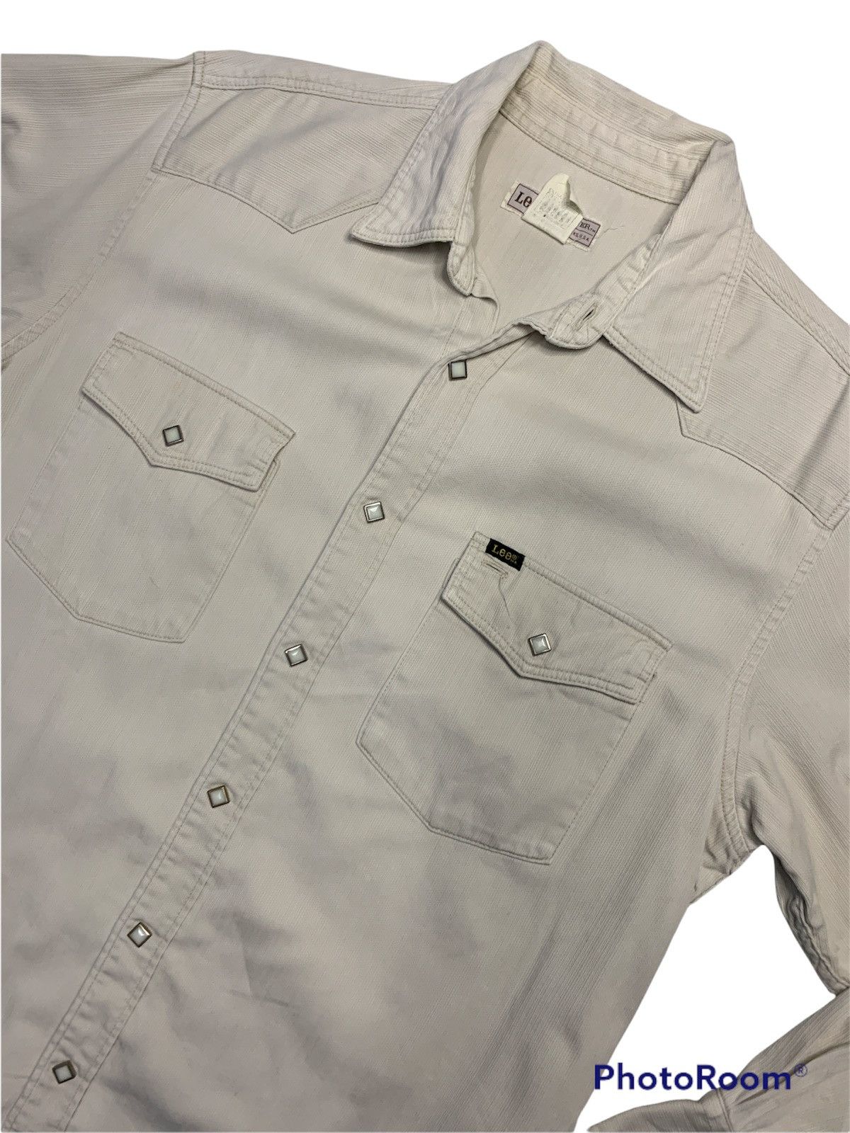 Lee Lee Jeans Retro 70s Denim western shirt snap button Size US L / EU 52-54 / 3 - 1 Thumbnail