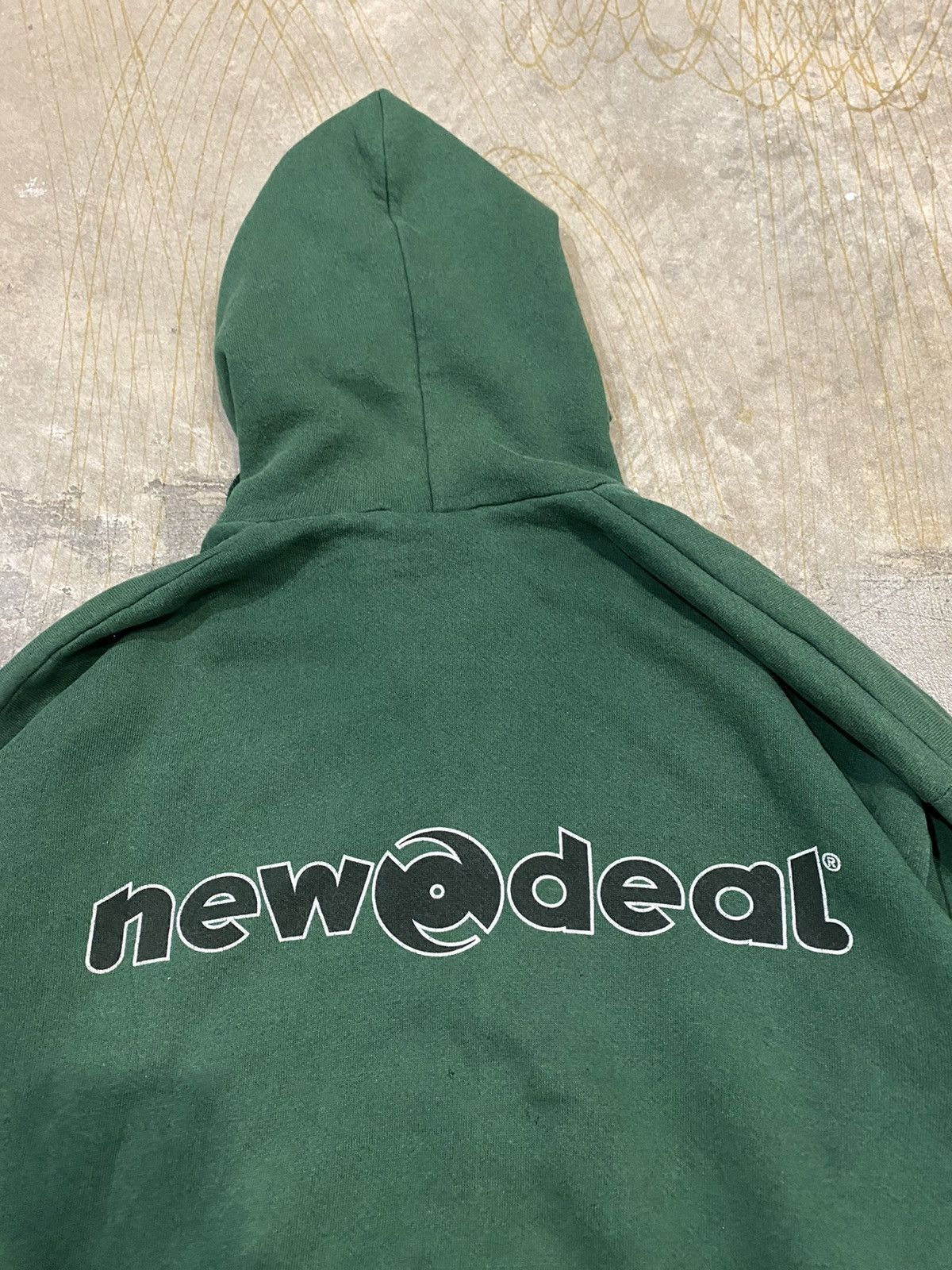 Vintage 1990s New Deal hoodie skateboard Size US L / EU 52-54 / 3 - 3 Thumbnail