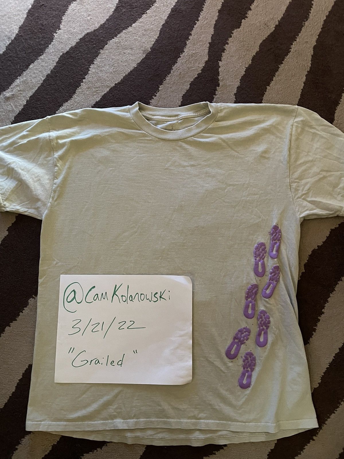 Travis outlets Scott Path T-shirt Size XL