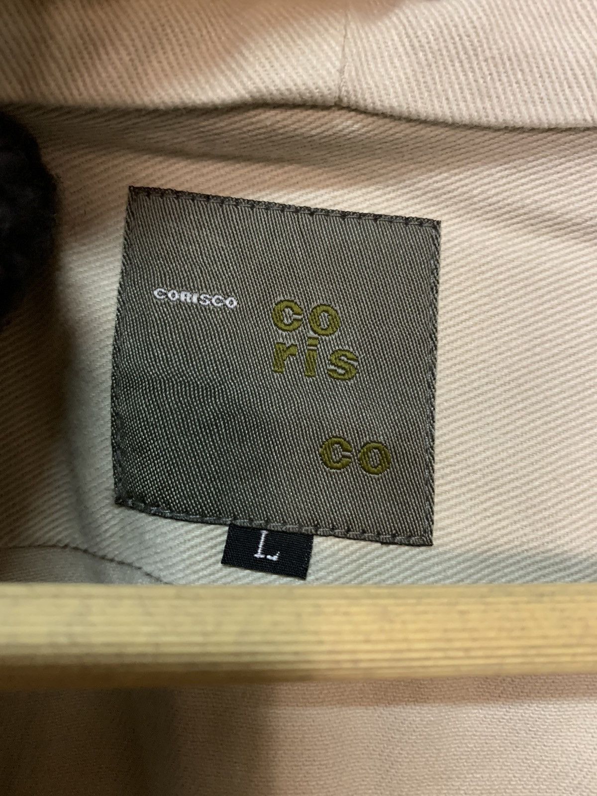 Japanese Brand Corisco Zipper Hoodie For Spring Summer Size US L / EU 52-54 / 3 - 5 Thumbnail