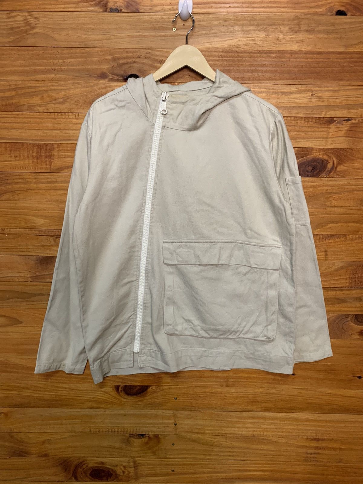 Japanese Brand Corisco Zipper Hoodie For Spring Summer Size US L / EU 52-54 / 3 - 1 Thumbnail