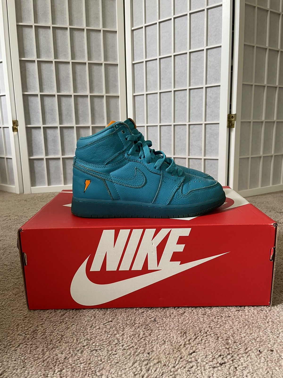 Air Jordan Retro High OG G8RD GS Blue Lagoon (Size
