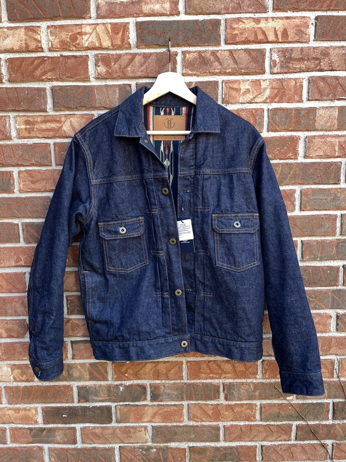 J898561 13.5oz Blanket Lined Selvedge Denim Type II