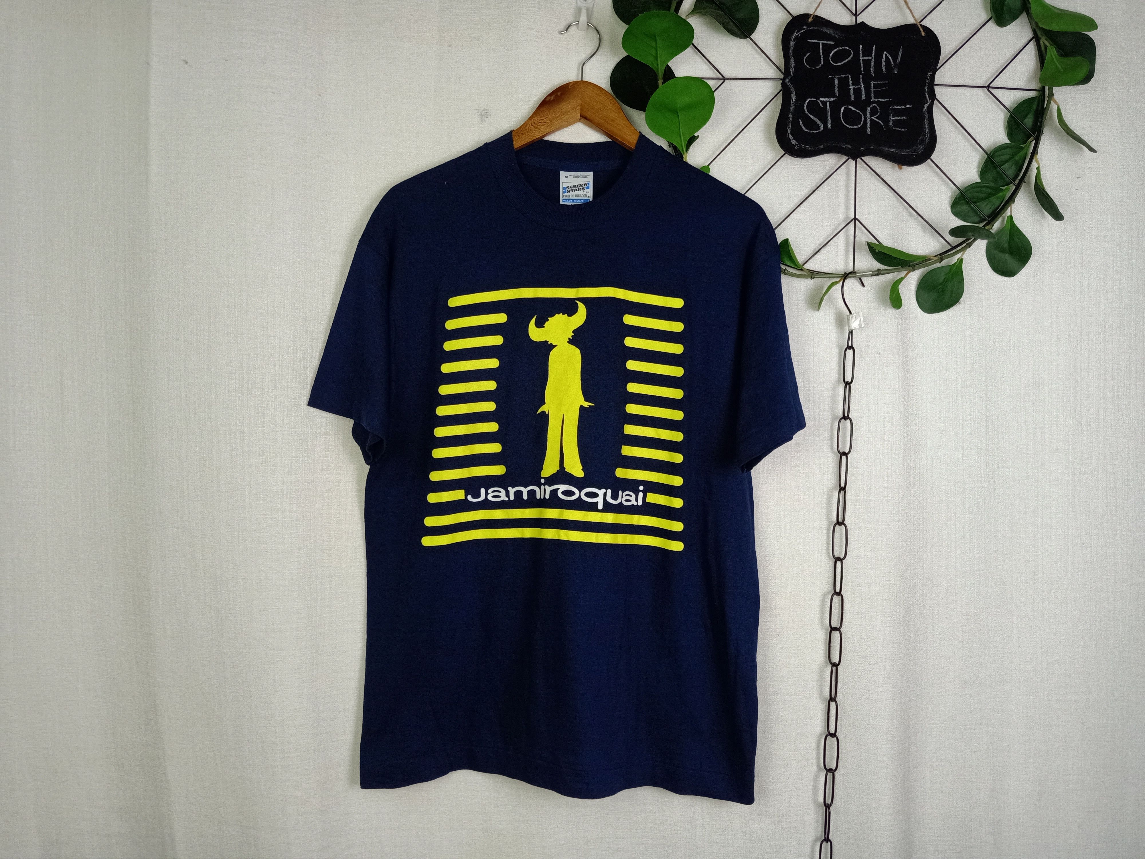 Band Tees × Rock T Shirt × Vintage Vintage Jamiroquai band Band Tees × Rock T Shirt × Vintage Vintage Jamiroquai band