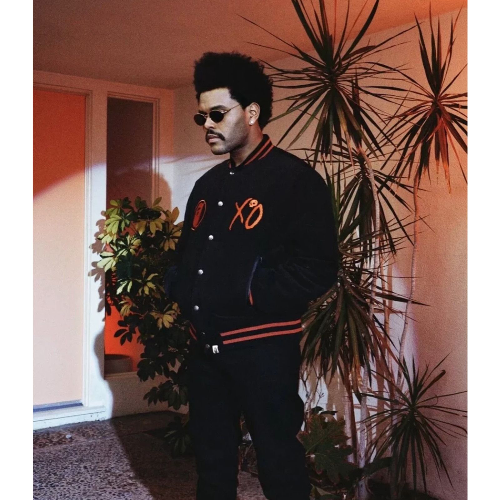 The Weeknd x A Bathing Ape BAPE XO Varsity Jacket Medium
