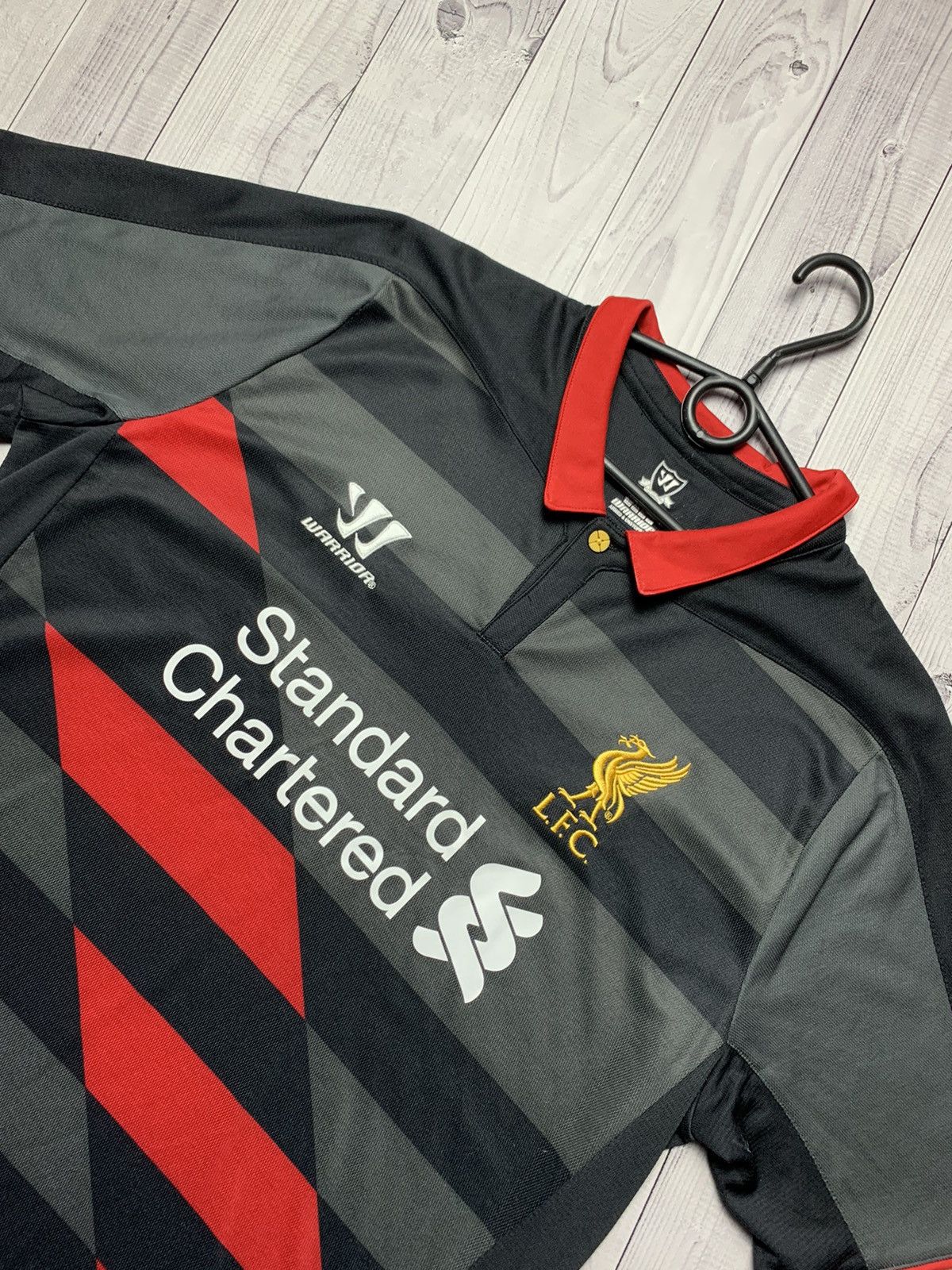 Other Liverpool soccer jersey size L Grey/Black Size US L / EU 52-54 / 3 - 2 Thumbnail