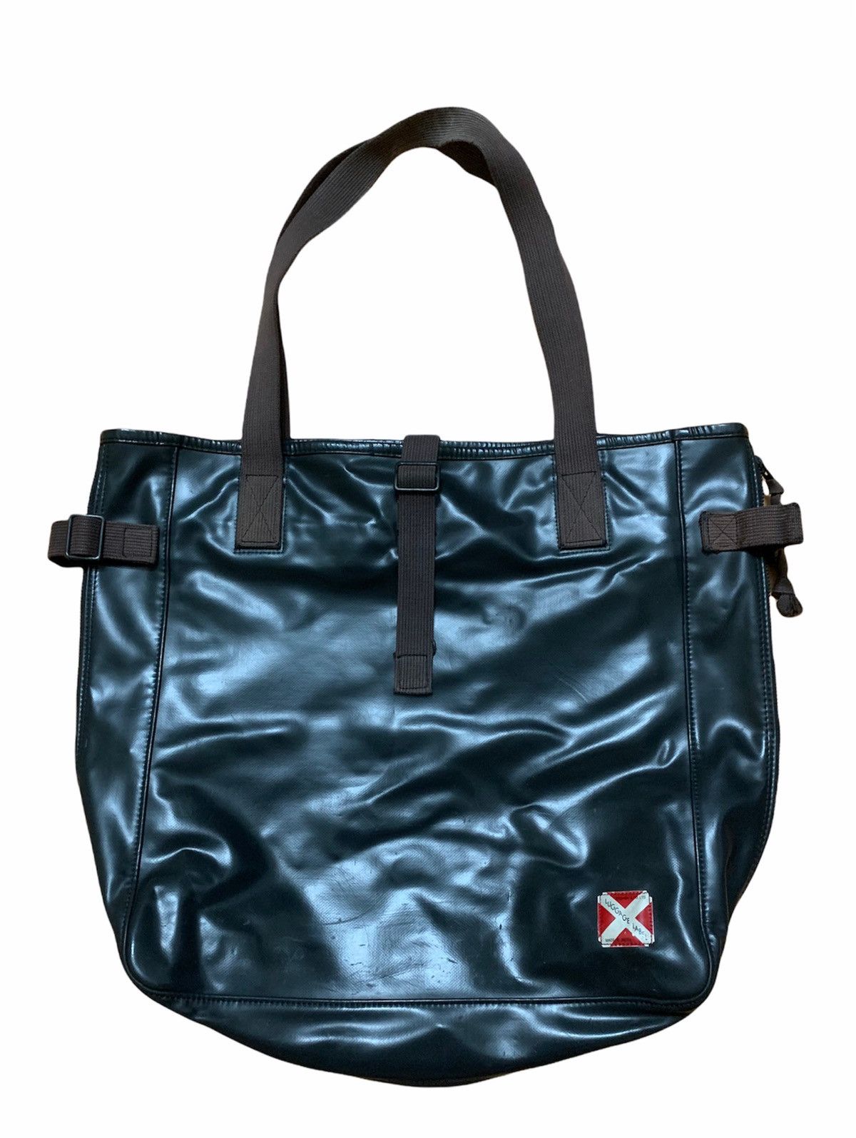 Head Porter 🇯🇵 Porter Vintage Luggage Label Green Tote Shoulder Bag Size ONE SIZE - 1 Thumbnail