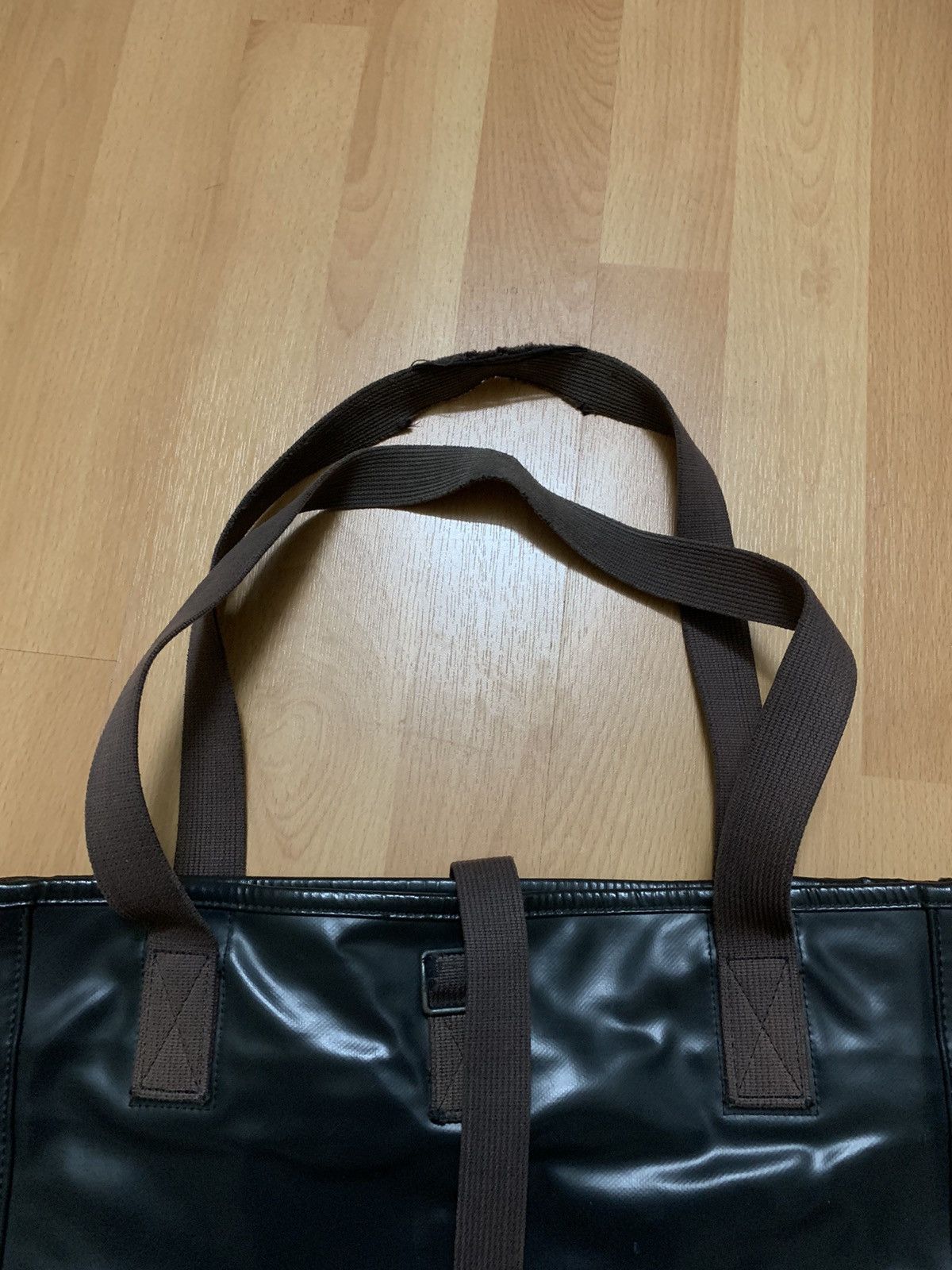 Head Porter 🇯🇵 Porter Vintage Luggage Label Green Tote Shoulder Bag Size ONE SIZE - 5 Thumbnail