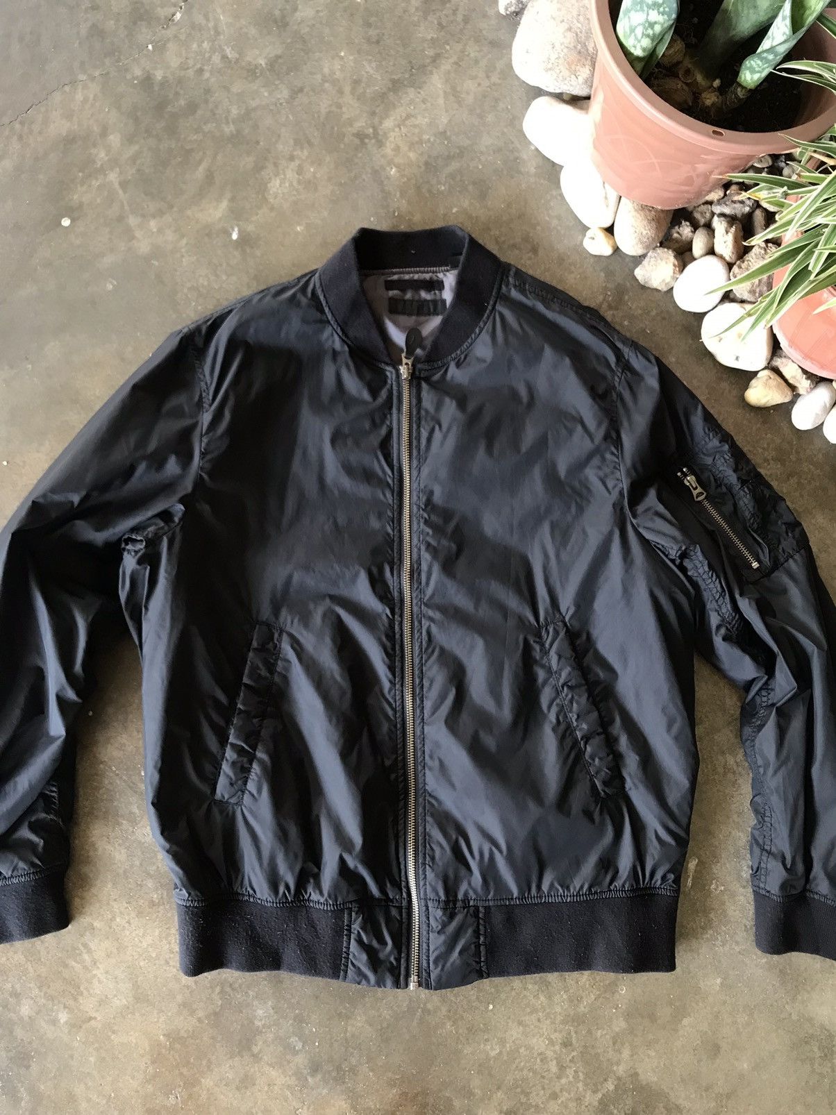 Japanese Brand × Uniqlo UNIQLO Bomber Harrington Style Jacket 🔥 Size US L / EU 52-54 / 3 - 5 Thumbnail