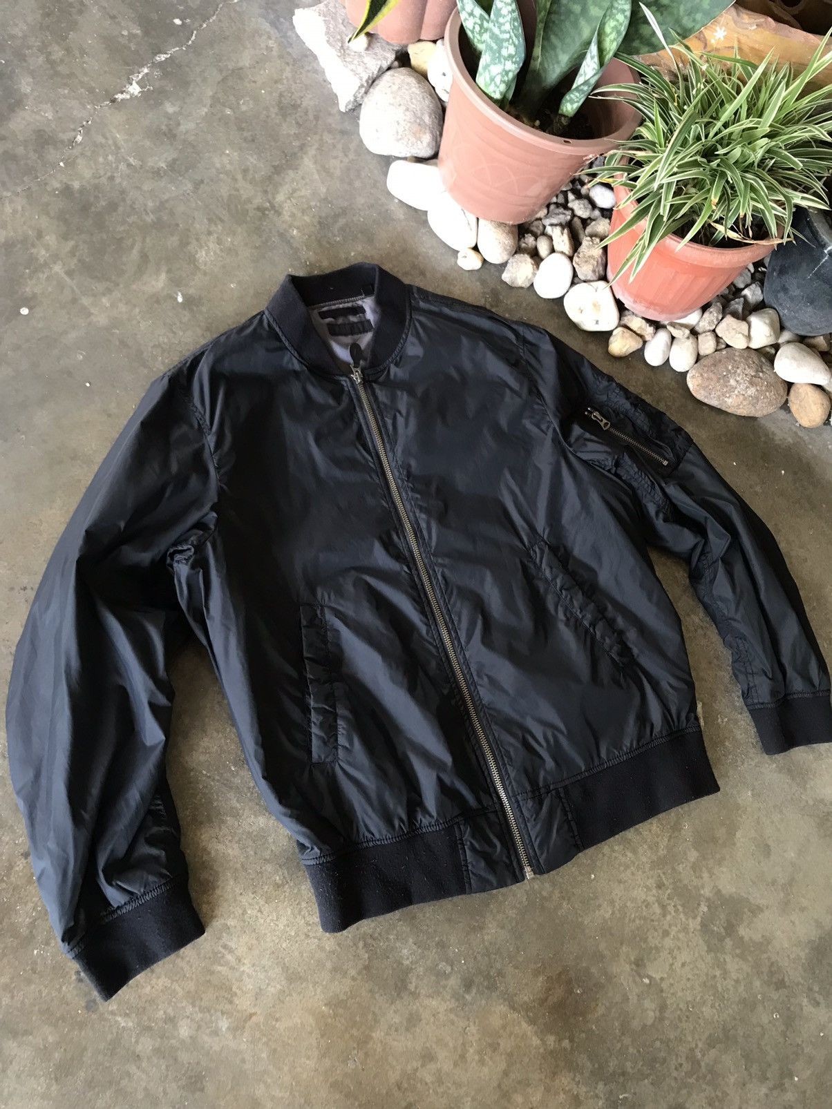 Japanese Brand × Uniqlo UNIQLO Bomber Harrington Style Jacket 🔥 Size US L / EU 52-54 / 3 - 2 Thumbnail
