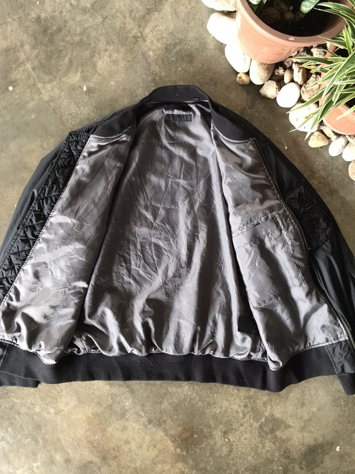Japanese Brand × Uniqlo UNIQLO Bomber Harrington Style Jacket 🔥 Size US L / EU 52-54 / 3 - 9 Thumbnail