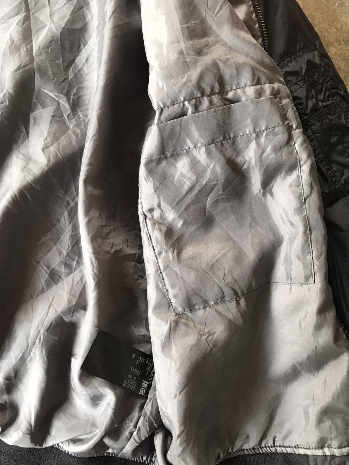 Japanese Brand × Uniqlo UNIQLO Bomber Harrington Style Jacket 🔥 Size US L / EU 52-54 / 3 - 11 Thumbnail