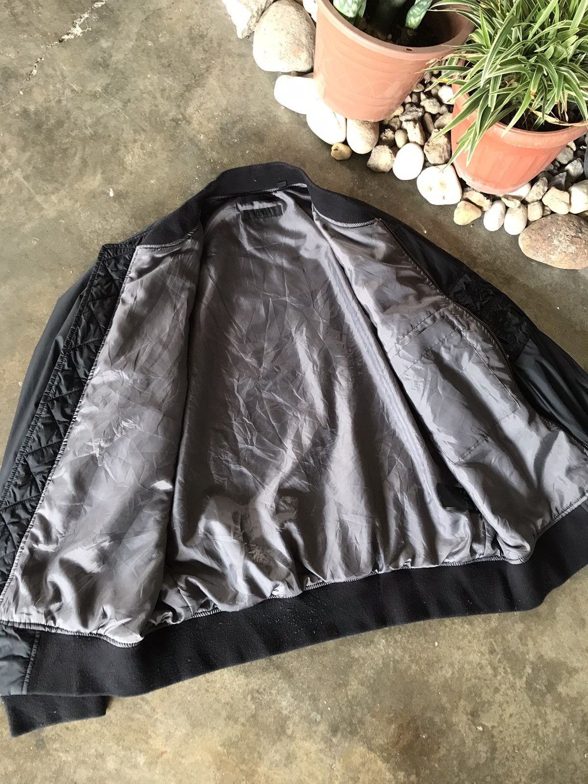 Japanese Brand × Uniqlo UNIQLO Bomber Harrington Style Jacket 🔥 Size US L / EU 52-54 / 3 - 10 Thumbnail