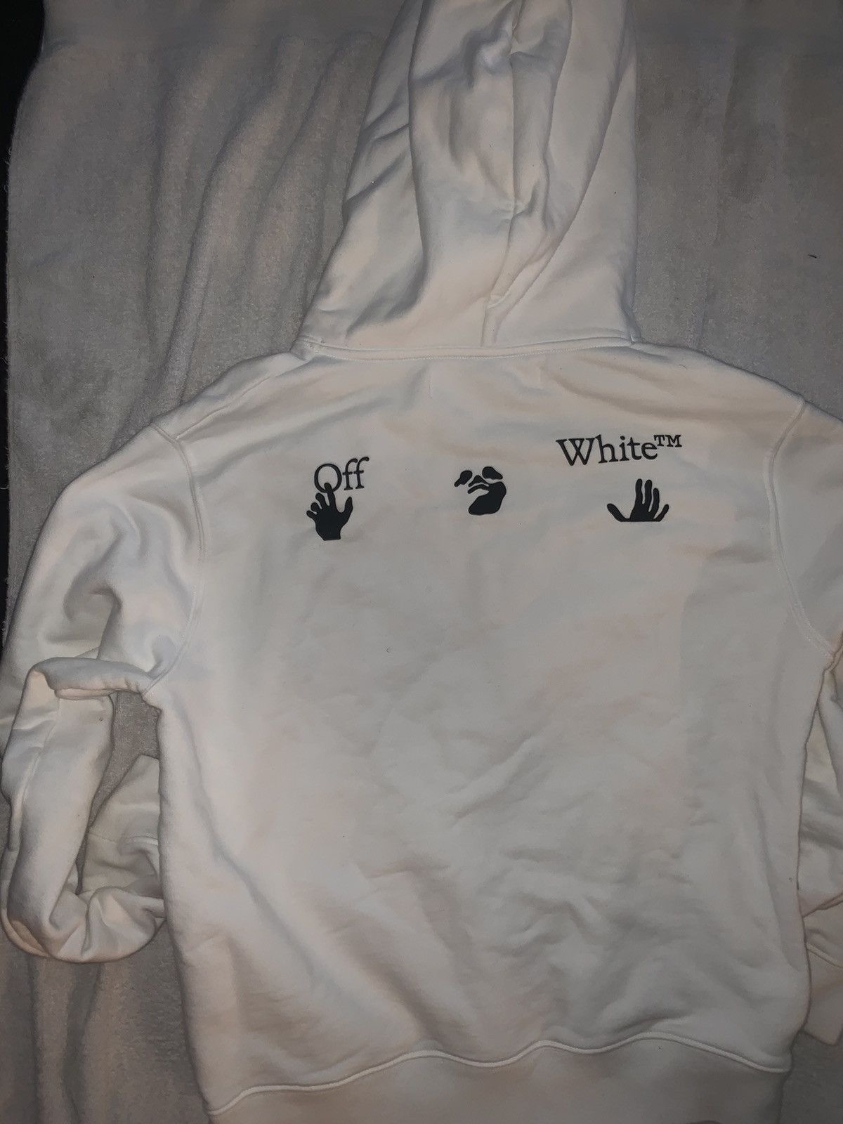 Off-White I support young black business off white hoodie Size US M / EU 48-50 / 2 - 3 Thumbnail